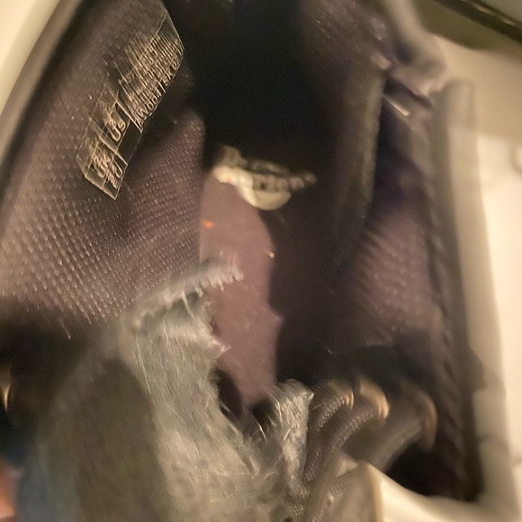 JUNIOR 1460 SOFTY T LEATHER LACE UP BOOTS Size 3 - Picture 9 of 12